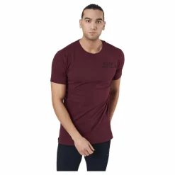 GASP 89 Classic Tap Tee Maroon* T-Shirts|Träning