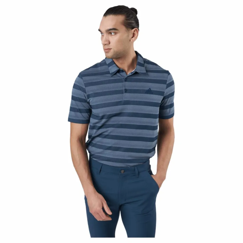 adidas 2 Clr Stp Lc Crenav/white* Golf|T-Shirts