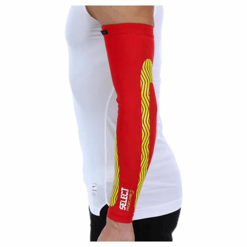 Select 6610 Komressionsärm 2-P Red* Inomhussporter|Hjälmar Och Skydd