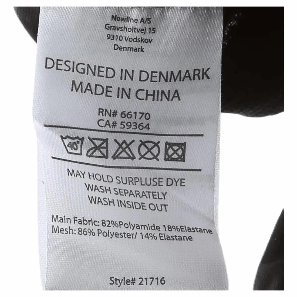 Newline 8 Panels Proof Short Bib Black* Cykling|Tights