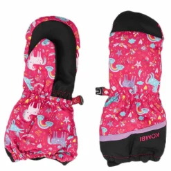 Kombi 3 Seasons Child Mitt Pink*Barn Alpint|Mössor Och Handskar