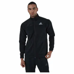 adidas Tennis 3 Stripes Knit Jacket Black* Racketsporter|Jackor