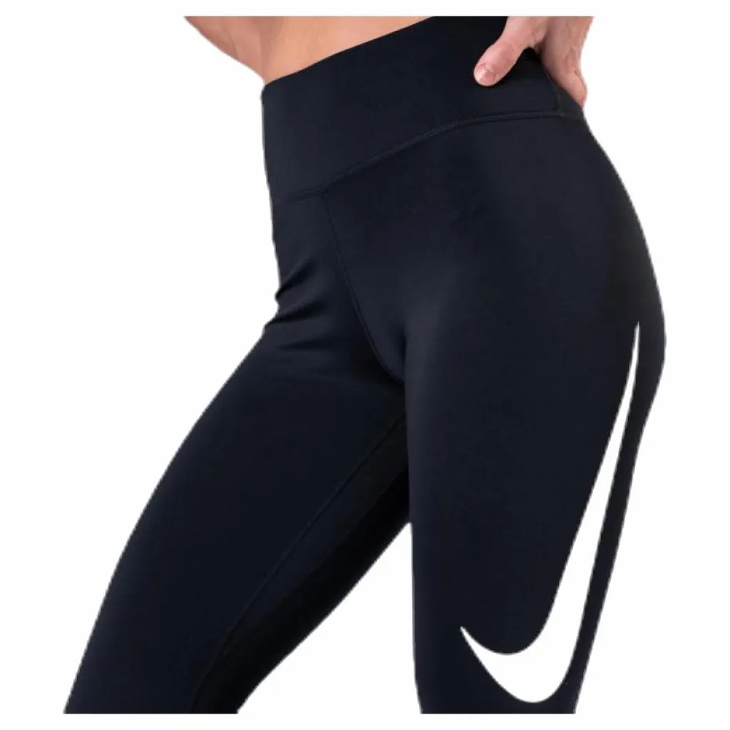 Nike 7/8 Swoosh Run Tight Black* Löpning|Tights