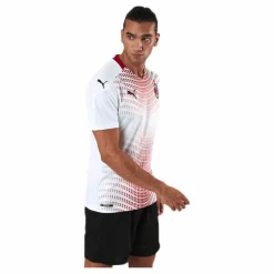 Puma AC Milan Away Shirt Replica White/Red* Fotboll|T-Shirts