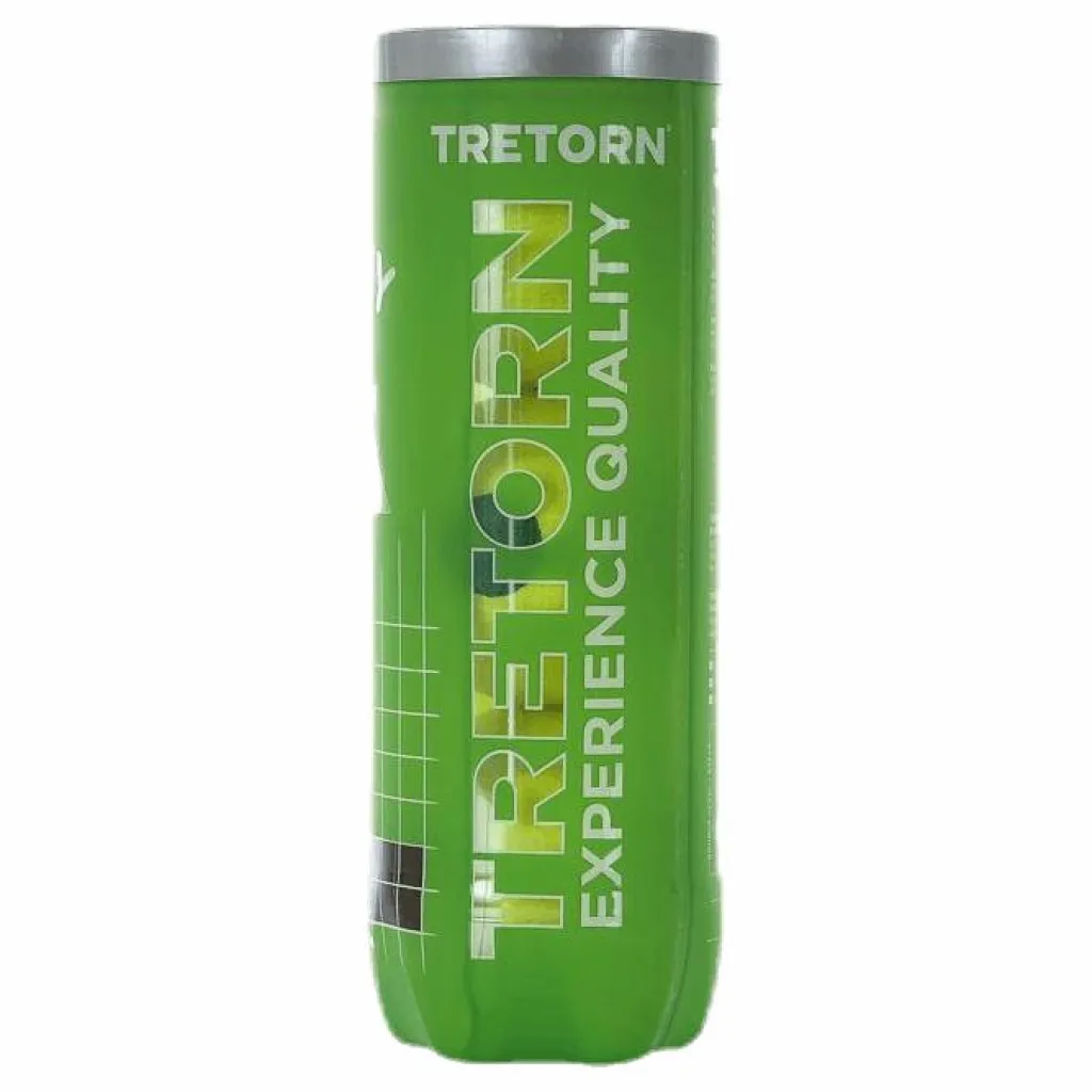 Tretorn Academy Green 3 Tube Yellow* Racketsporter|Racket Och Bollar