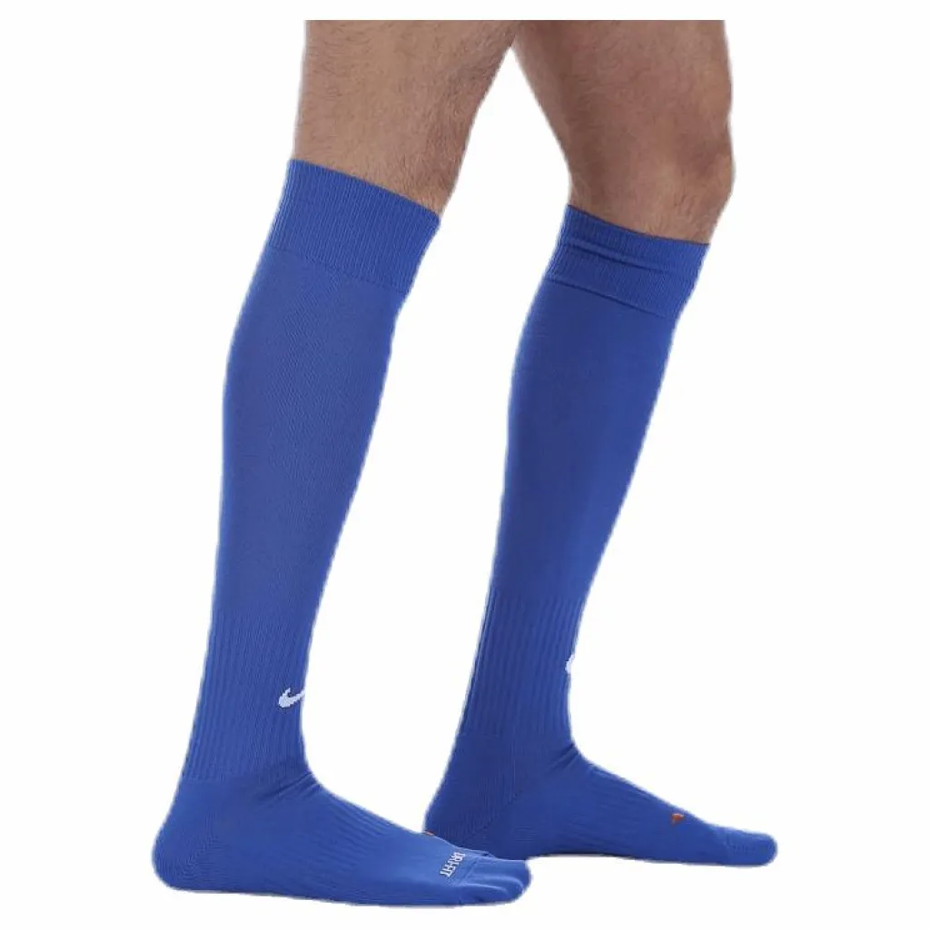 Nike Academy Over-The-Calf Football Socks Over-The-Calf Soccer Socks VARSITY ROYAL/WHITE* Fotboll|Strumpor