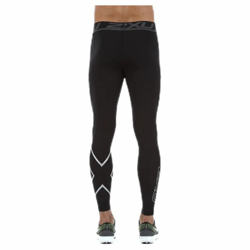 2XU Accelerate Compression Tights Black/Silver* Tights|Löpning