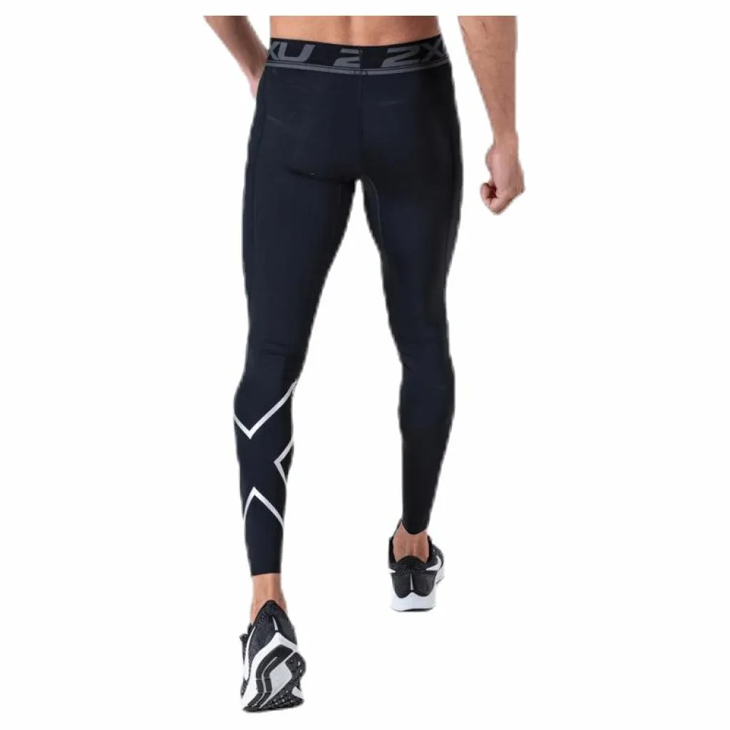 2XU Accelerate Compression Tights Black/Silver* Tights|Löpning
