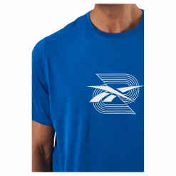 Reebok Activchill Graphic Move T-Shirt Vector Blue* T-Shirts|Träning