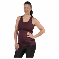 BLACC Active Mama Tank Top Red* Träning|Mammakläder