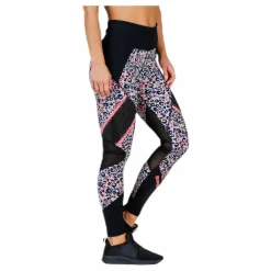 Superdry Active Mesh Panel Patterned* Tights|Träning