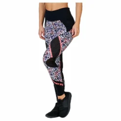 Superdry Active Mesh Panel Patterned* Tights|Träning
