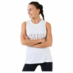 Superdry Active Studio Luxe White* Linnen|Träning