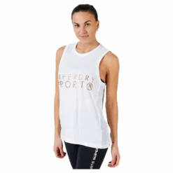 Superdry Active Studio Luxe White* Linnen|Träning