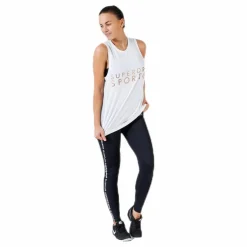 Superdry Active Studio Luxe White* Linnen|Träning