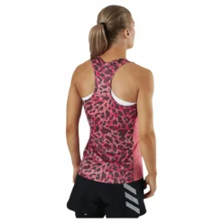 adidas Fast Primeblue Tank Graphic Women Hazy Rose / Multicolor* Linnen|Löpning