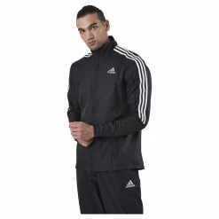 adidas Marathon Jacket 3 Stripe Men Black / White* Löpning|Jackor