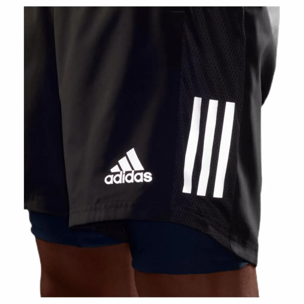 adidas Own The Run Short 2In1 Men Dgh Solid Grey* Shorts|Löpning
