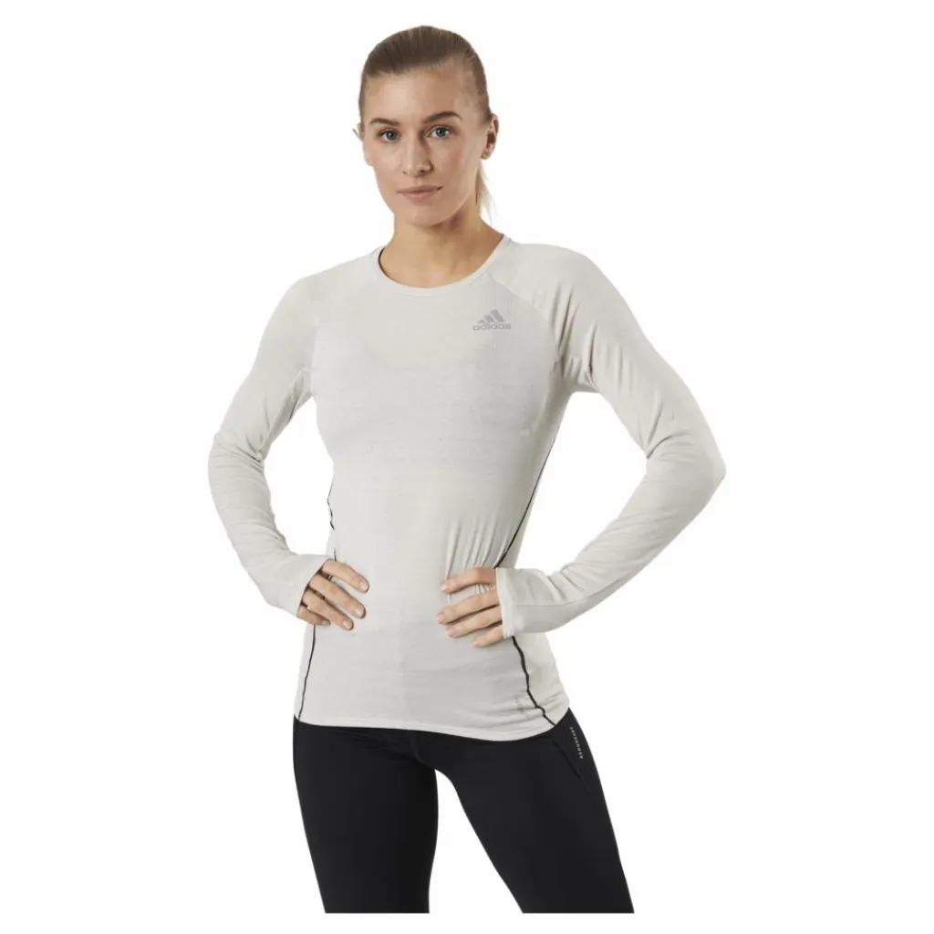 adidas Runner Long Sleeve Tee Women Alumina* Tröjor|Löpning