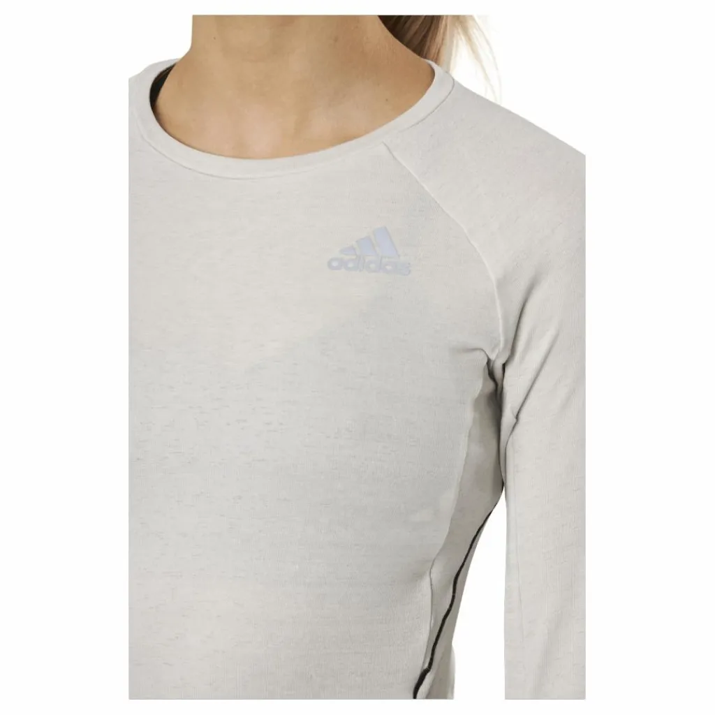 adidas Runner Long Sleeve Tee Women Alumina* Tröjor|Löpning