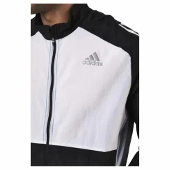 adidas Track Jacket M Black / White / Halo Silver* Jackor|Löpning