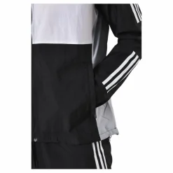 adidas Track Jacket M Black / White / Halo Silver* Jackor|Löpning