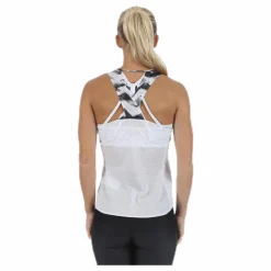 adidas Adizero Tank White* Linnen|Löpning