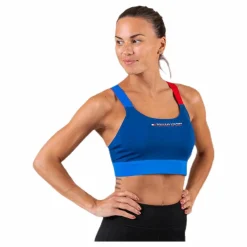 Tommy Hilfiger Sport Adjustable Bra Blue* Sport-Bh:Ar|Träning
