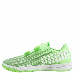 Puma Adrenalite 4.1 V Junior White/Green*Barn Inomhussporter|Träningsskor