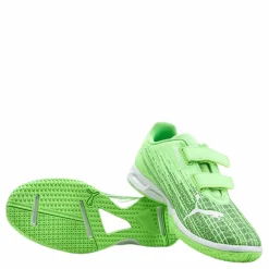 Puma Adrenalite 4.1 V Junior White/Green*Barn Inomhussporter|Träningsskor