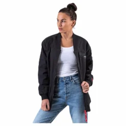 Puma Adriana Lima Long Bomber Jacket Black* Jackor|Träning