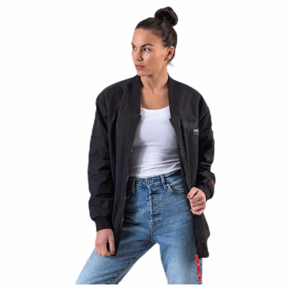 Puma Adriana Lima Long Bomber Jacket Black* Jackor|Träning