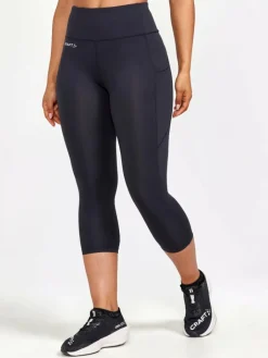 Craft Adv Essence Capri Tights 2 W Black* Löpning|Träning