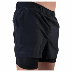 Craft ADV Essence 2-In-1 Stretch Shorts Black* Träning|Shorts
