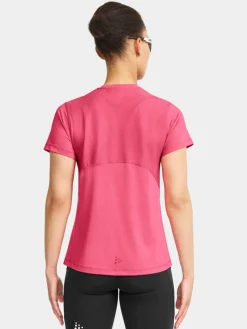 Craft Adv Essence Ss Tee W Fuchsia* Löpning|Träning