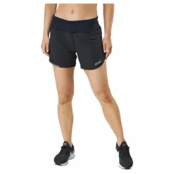 2XU Aero 4 Inch Shorts Black/silver Reflective* Löpning|Shorts