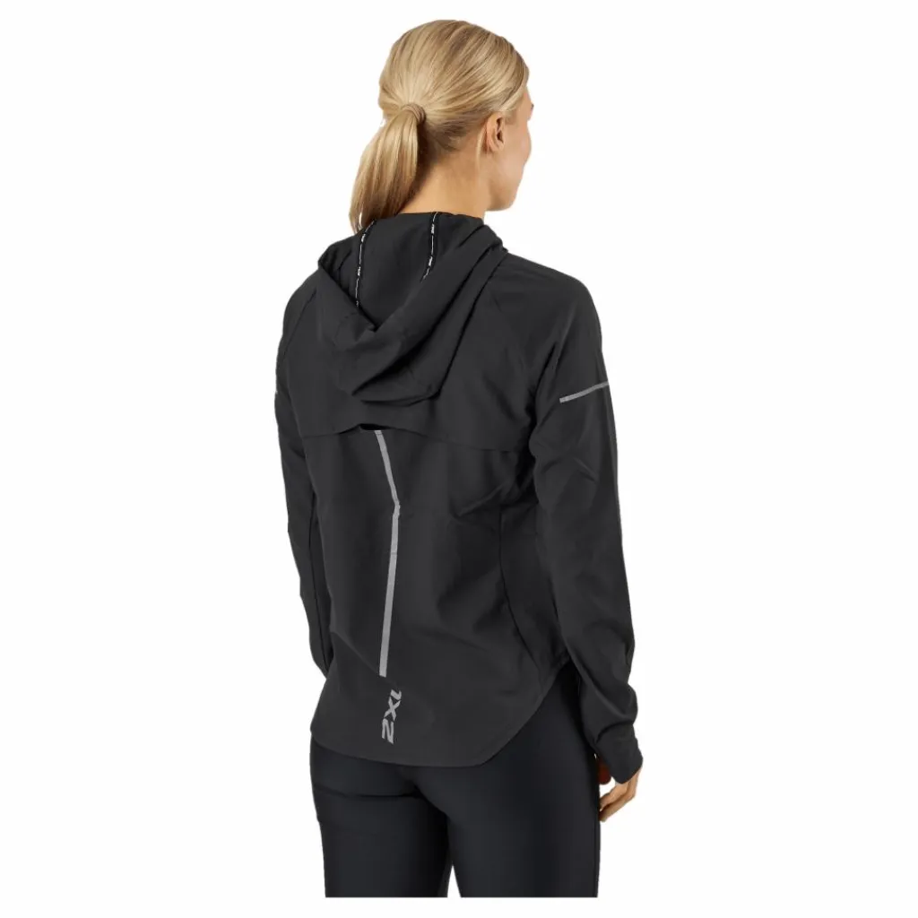 2XU Aero Jacket Black/silver Reflective* Löpning|Jackor