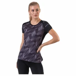 Mizuno Aero Tee Black/Grey* T-Shirts|Löpning
