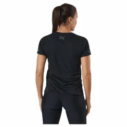 2XU Aero Tee Black/silver Reflective* Löpning|T-Shirts