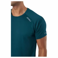 2XU Aero Tee Deep Jade/silver Reflective* T-Shirts|Löpning