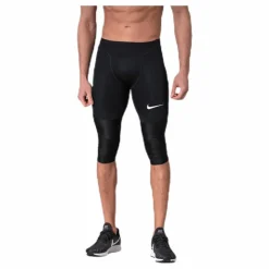 Nike Aeroadpt Long Short Black* Löpning|Tights