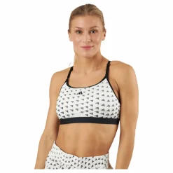 adidas Aeroreact Training Light-Support Bra Off White* Sport-Bh:Ar|Träning