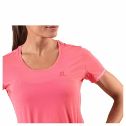 Salomon Agile SS Tee Red* T-Shirts|Löpning