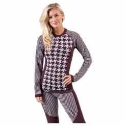 Wyte Agnes Top Purple/Brown* Alpint|Underställ