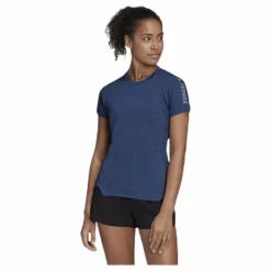 adidas Agravic All Tee Blue* T-Shirts|Löpning