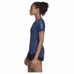 adidas Agravic All Tee Blue* T-Shirts|Löpning