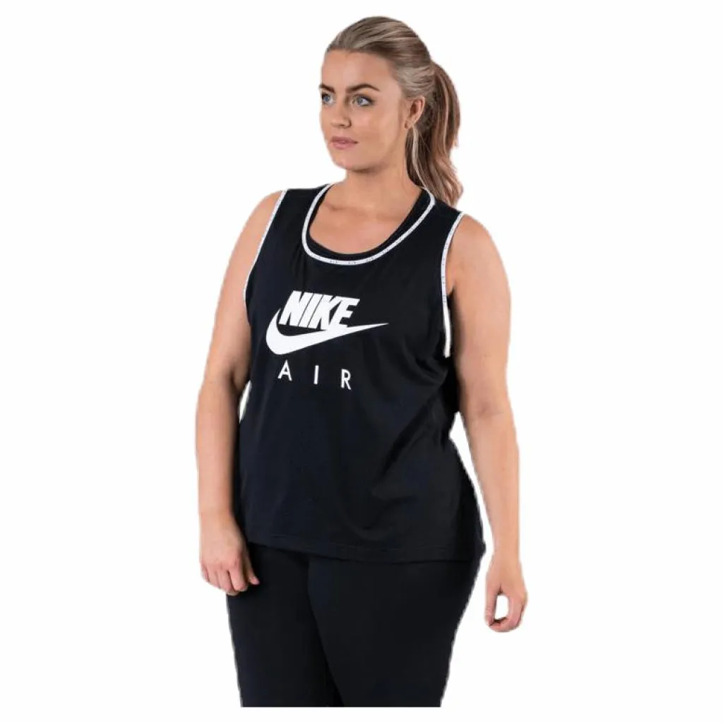 Nike Air Tank Plus White/Black* Linnen|Löpning