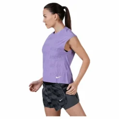 Nike Air Top SS Purple* T-Shirts|Löpning