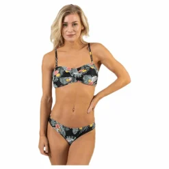 Waikani Beachwear Alani Bandeau Black* Simning|Badkläder