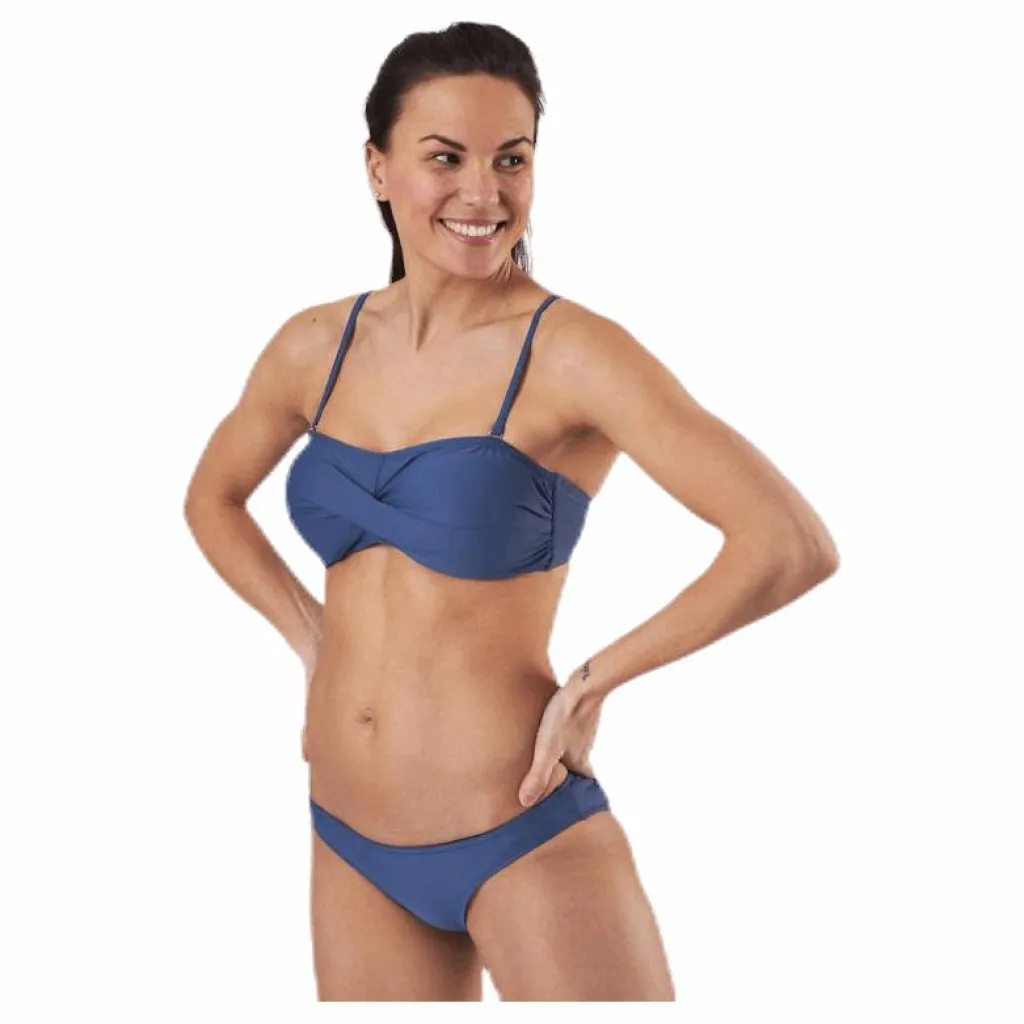 Waikani Beachwear Alani Bandeau Blue* Simning|Badkläder